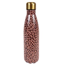 Ūdens pudele Leopard, 500ml, H27  D6.5cm
