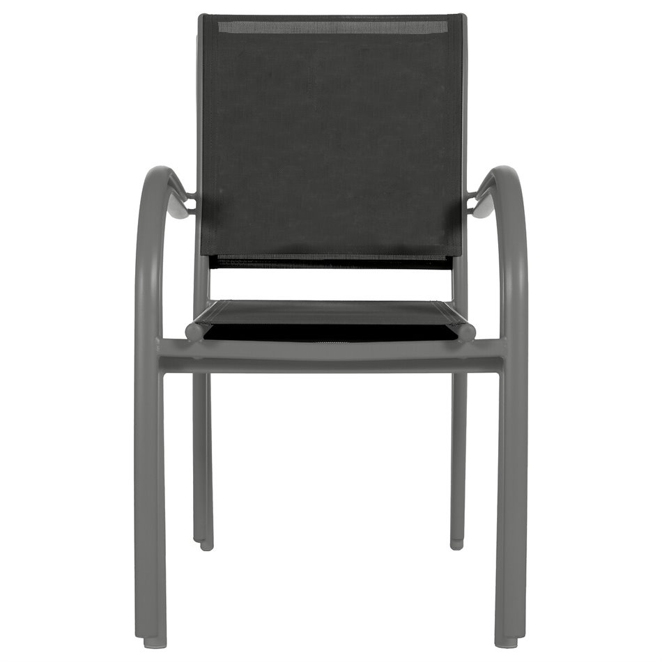 Chair Lapiazza, anthracite/graphite color, H88x65x56cm