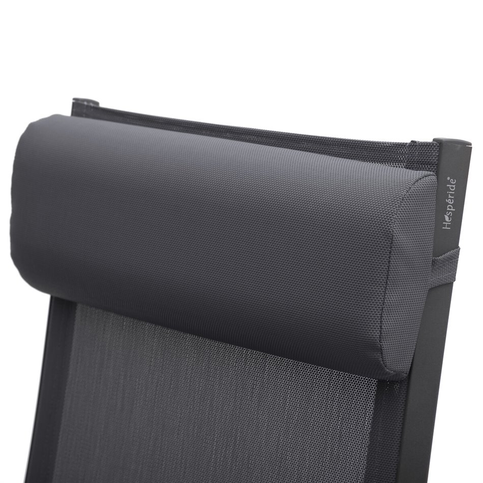 Atpūtas krēsls/reglaineris Ladecima, šīfera pelēka krāsa, H116x75.3x65cm