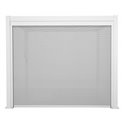 3m screen texaline blind for pergola Laevora, grey/white color, 3.6x3.6m 