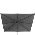 Parasol Lamelhia 3x3m, anthracite color, H263x300x300cm