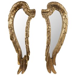 Mirror Wings,2 sets, 56.5x40x6.5cm