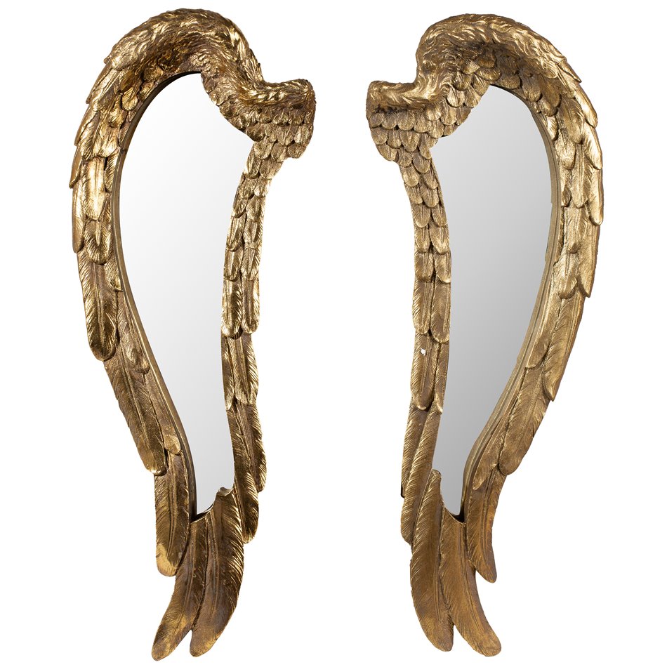 Mirror Wings,2 sets, 56.5x40x6.5cm