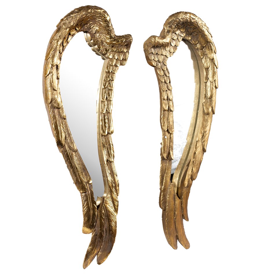 Mirror Wings,2 sets, 56.5x40x6.5cm