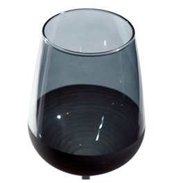 Wine glass Moluna, black, H22 D9.5cm, 500ml