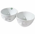 Bowl set Kiss and Grinning, white, 200ml D11,5 H7,5cm