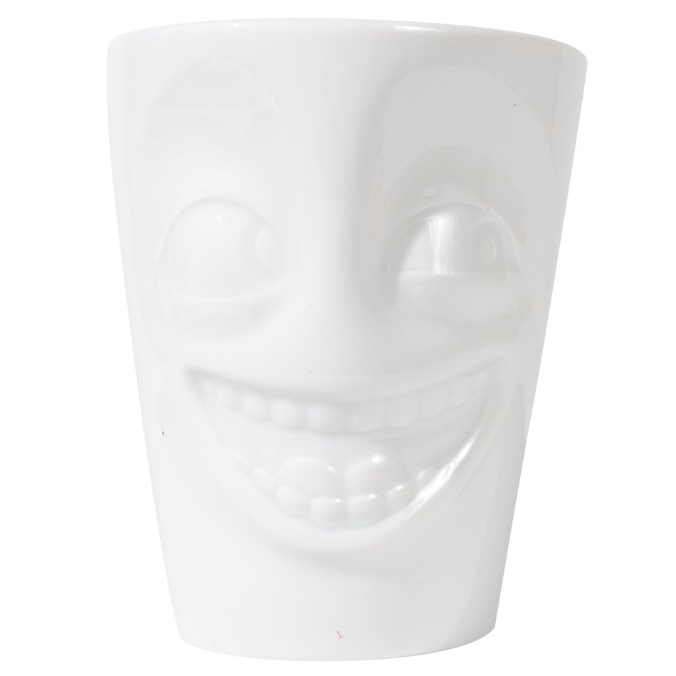 Кружка Joking, белая, 350 ml D9cm H19cm