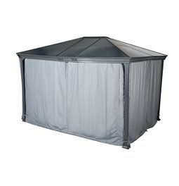 Комплект штор для перголы Labelize 3x3.6м, цвет серого шифера