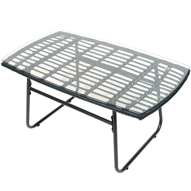 Комплект уличной мебели Gardena I, на 4 перосны, темно-серый