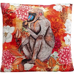 Decorative cushion Jungle Monkey, 43x43cm