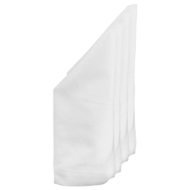 Salvetes Estell, komplektā 2, baltas, 45x45cm