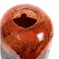 Ваза Apart, cтекло, оранжевого/розового цвета, H27 D20cm