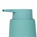 Soap dispenser Rub, turquoise, D8,3xH14,8cm