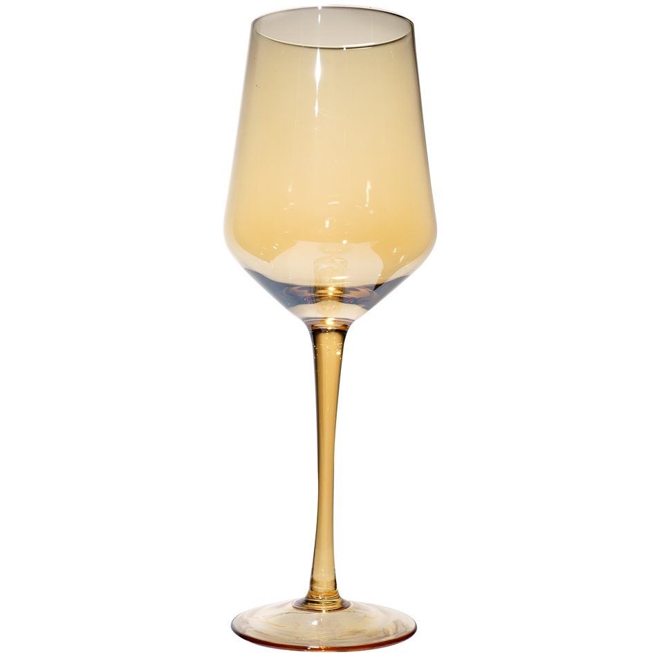 Бокал для вина Olga, янтарный цвет, H24.5 D9cm, 450ml