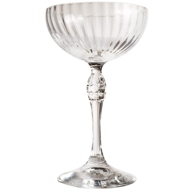 Champagne coupe America "20, 220ml, H16 D10cm