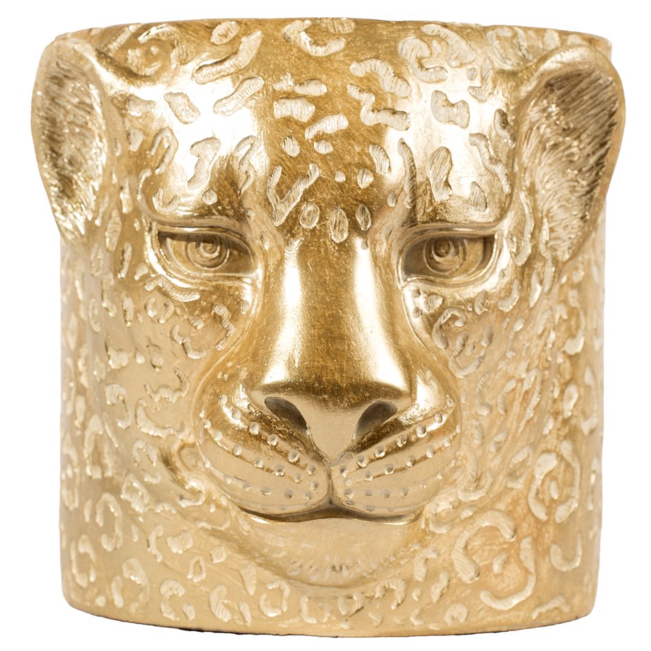 Decorative flower pot Leopard, 24.5x19.5x20cm