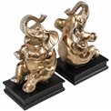 Bookend Elephant, set, 28x23x8cm