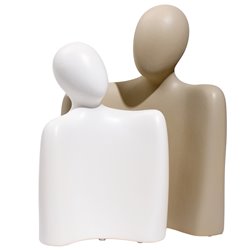 Deco Gaze Couple, H20x15x11.5cm