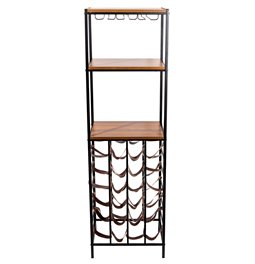 Wine rack Henks, H154x46.5x20cm