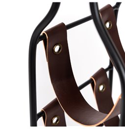 Wine bottle holder Hellijs for 3 bottles, H52x17.5x13cm
