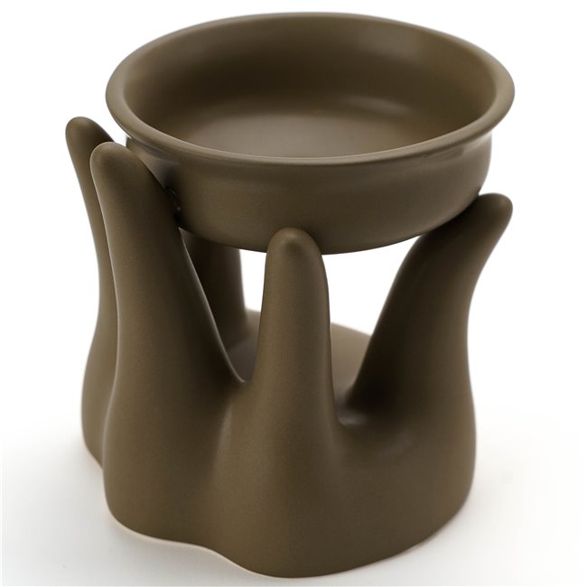 Held oil burner, dust matt, 10x10x10cm