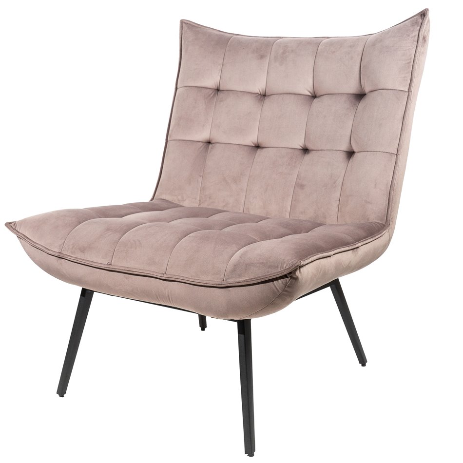 Armchair Oltina, taupe, 101x79.5x81cm,, seat hight 49cm