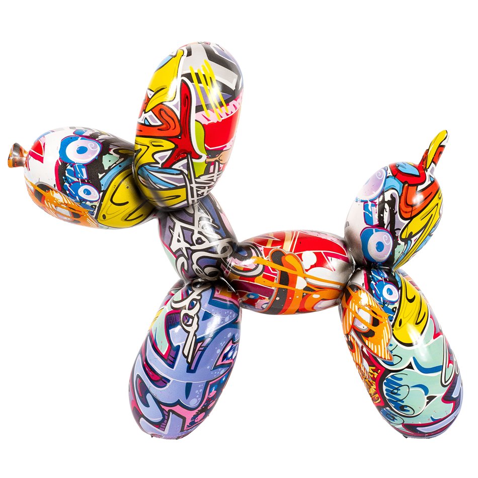 Dekors Street art  Balloon Dog, 25x28x11cm