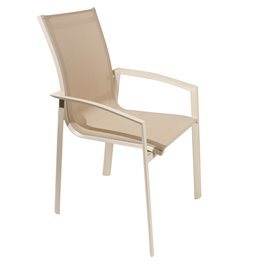 Chair Laxant, beige color, H94x57x63cm