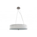 Pendant lamp ROMANA 60, silver, E27 4x40W, D60cm