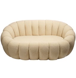 Кресло для отдыха Delazo double, кремового цвета, H65x149x93см высота сиденья 41см