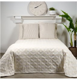 Постельное покрывало Highaway, бежевый, 220x260cm