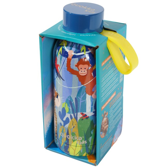 Детская бутылка для воды Jungle, 330ml, H17.8 D7cm