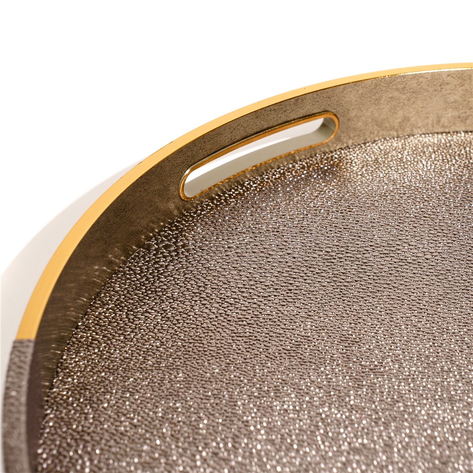 Декоративный поднос Furci L, H4 D40cm