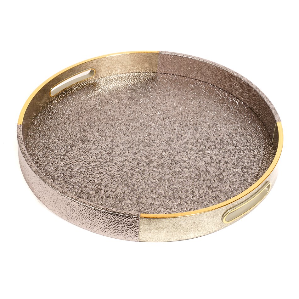 Декоративный поднос Furci L, H4 D40cm