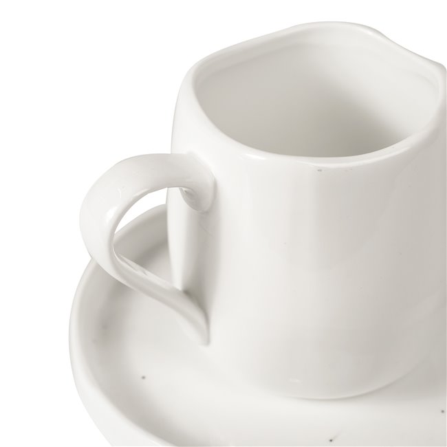 Coffee cup with saucer Rimini, 360ml 8x9.5cm, D15cm