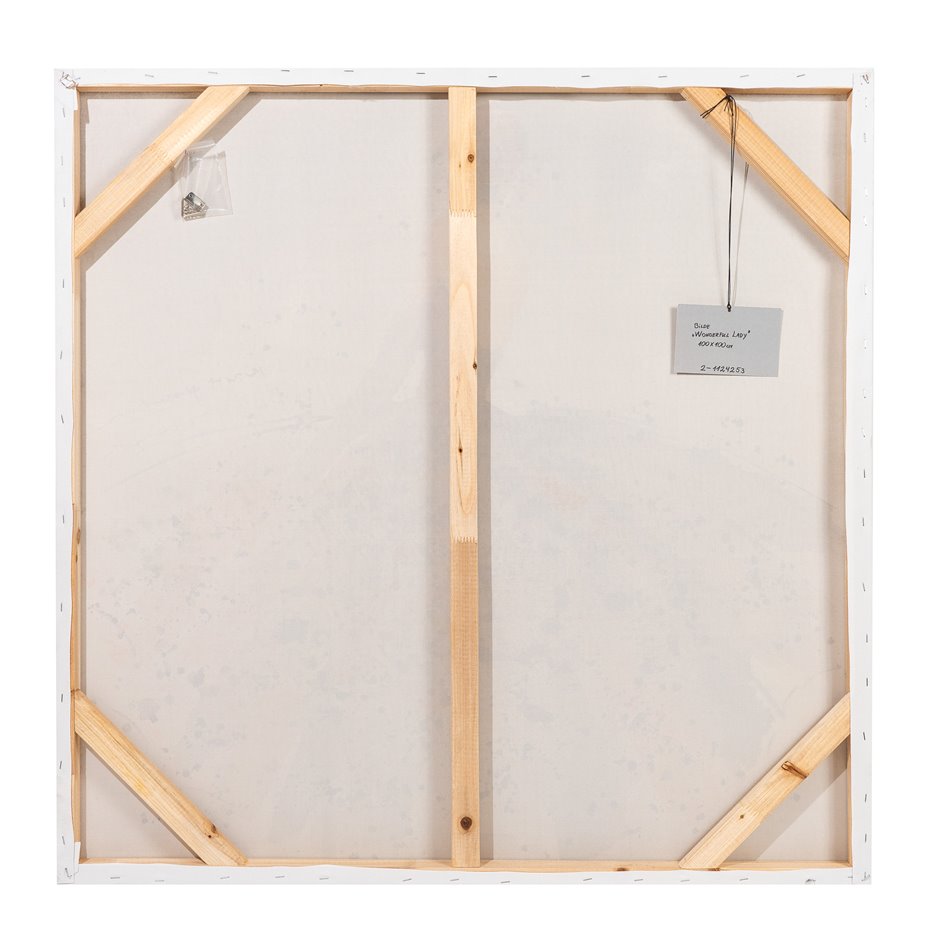 Картина на холсте Wonderful Lady, 100x100cm