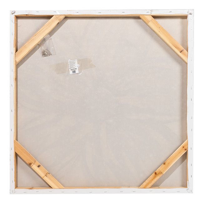 Картина на холсте Silver Flower, 80x80cm