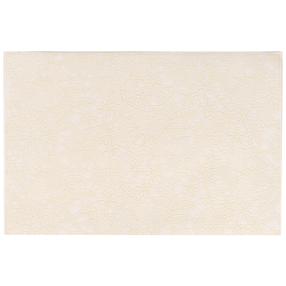 Pacemat Rapallo, cream color, 30x45cm