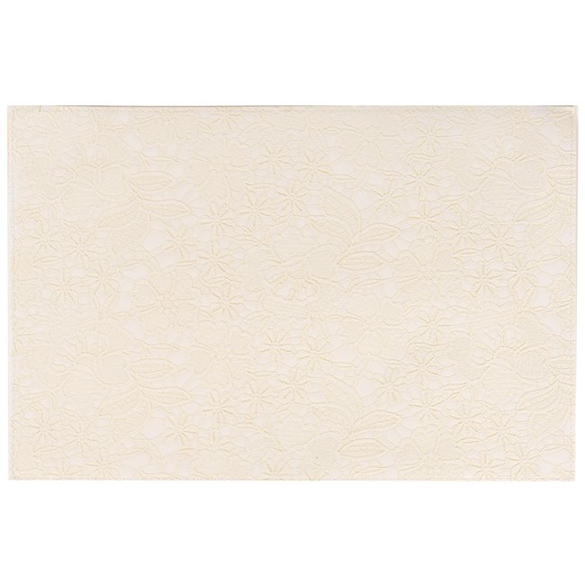 Pacemat Rapallo, cream color, 30x45cm