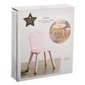 Chair Sweet, pink, H50x26x28cm, seat height 25cm