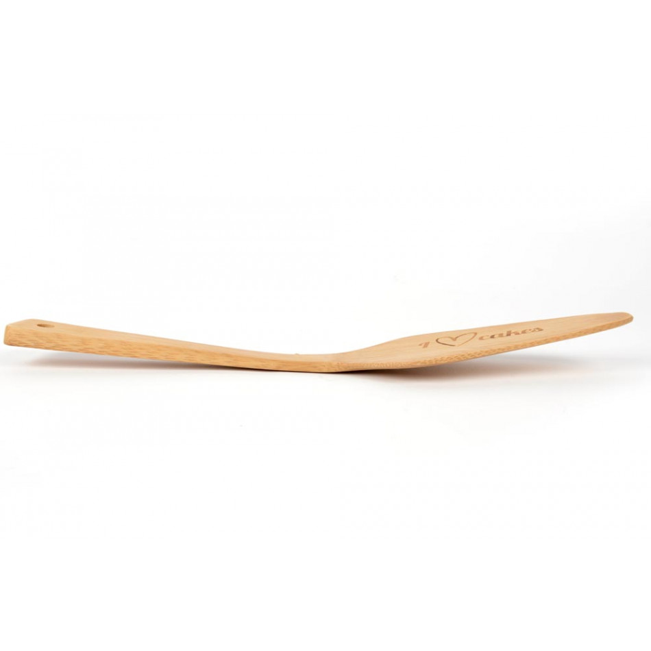 Лопатка для торта «I love cakes», бамбук, 29.5x6cm