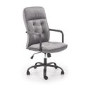 Office chair Holinn, grey, H102-110x54x57cm, seat H44-52cm