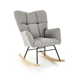 Кресло-качалка Hasco, серый, H94x70x97см, сиденья H50см