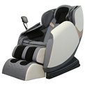 Massage chair with heating function Holar, cream/grey  W140-187x72cm, H105-85cm