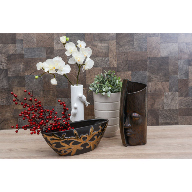 Ваза Birds on bark L, H30.5x13cm