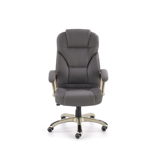 Офисное кресло Hesmond, экокожа серого цвета, H112-119x67x70см