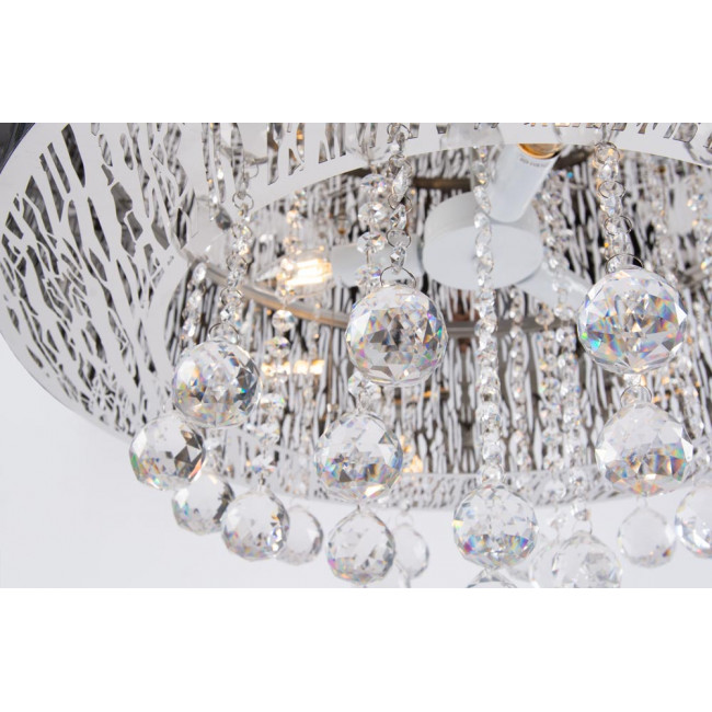 Pendant lamp PASADEN, H-45-110cm, Ø-60cm, E14 3x40W