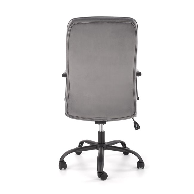 Office chair Holinn, grey, H102-110x54x57cm, seat H44-52cm