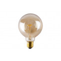 Ретро-лампа Эдисона Round Amber, 40W E27, H-13cm, D-9.5cm