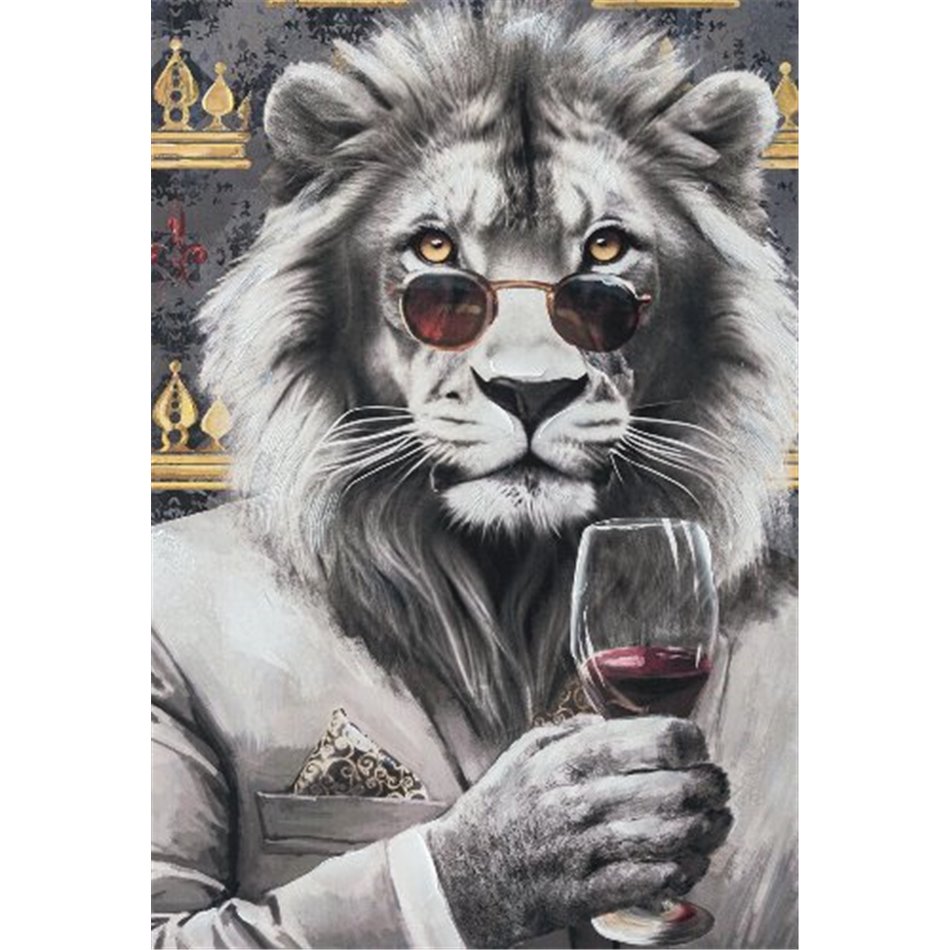 Картина на холсте Royal King, 82,5x122,5см